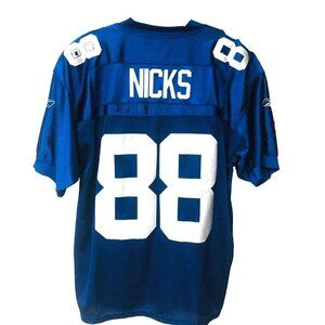 Reebok NY Giants Jersey Hakeem Nicks 88 Mens 50 XL XXL NFL New York Football
